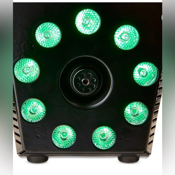 Strobing color change coffin light w/ fog effects NEW in box remote controlled - Picture 9 of 9